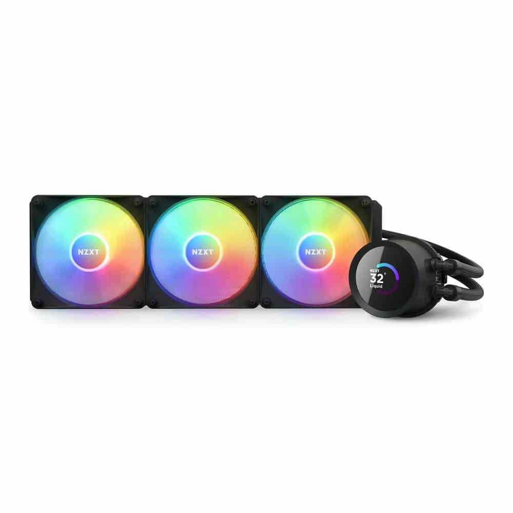 (image for) NZXT Kraken 360 RGB Black All In One 360mm Intel/AMD CPU Water Cooler (2023 Edition)